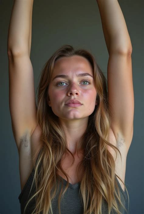 Greta Thunberg Raises Her Arms To Show Her Naked Underarm Hair SeaArt AI