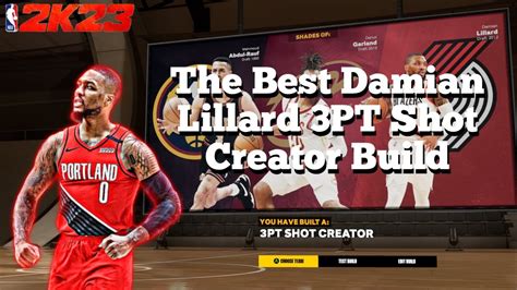 New Nba K The Ultimate Best Damian Lillard Build On The Game