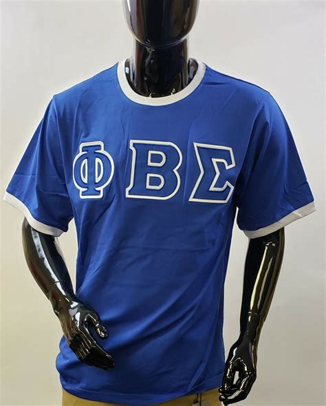 Phi Beta Sigma Fraternity Blue Ringer Tee Ebay