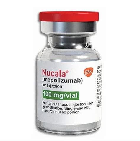 Nucala Mepolizumab 100 Mg Injection At Rs 56000 In Keshod Id