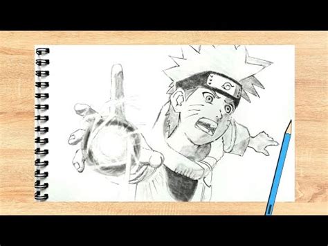 How To Draw Naruto Uzumaki With Rasengan Step By Step Drawing