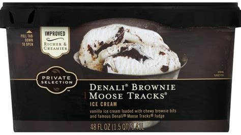 Private Selection Denali Brownie Moose Tracks Ice Cream Oz