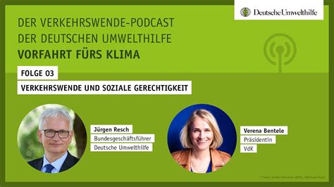 Vorfahrt F Rs Klima Ep Verena Bentele Verkehrswende Und Soziale