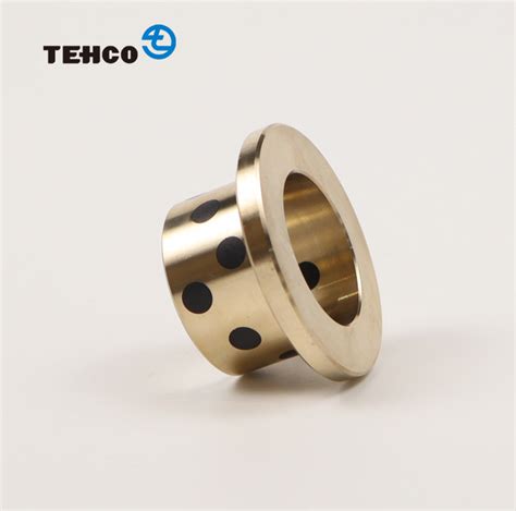 Jdb Flange Sliding Bushing Bronze Copper Brass Metallic Self