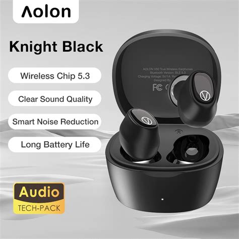 Jual Aolon V50 Ture Bluetooth Earphone Bass Stereo Wireless