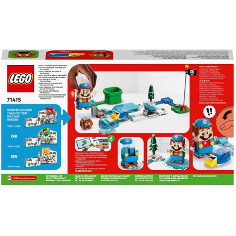 Lego Super Mario Ice Mario Suit And Frozen World Expan Set