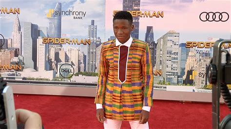 Abraham Attah Spider Man Homecoming World Premiere Red Carpet Youtube