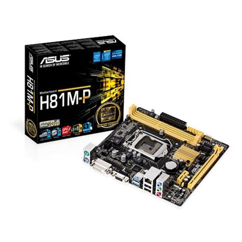 H81m P Motherboards Asus Global