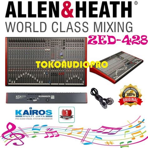 Jual Mixer Allen Heath Zed Channel Mixer With Usb Audio