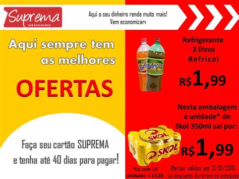 Blog Do El I Turvo Aproveite As Ofertas Do Supermercado Suprema De Turvo