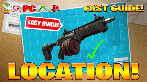 Where To Find Charge SMG Location In Fortnite How To Get Charge SMG