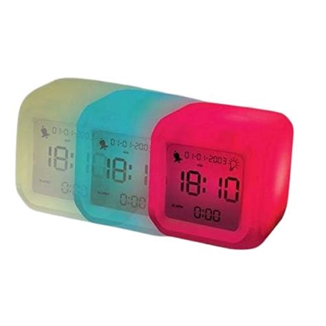 Buy Crazy Electronics Plastic 7 Color Changing LED Digital Alarm Clock