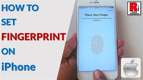 How To Set Fingerprint On IPhone YouTube