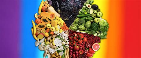 Eat Your Colors The Glittering Benefits Of The Color Wheel Diet