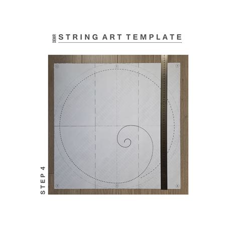 Template Fibonacci Spiral – Demirstringart