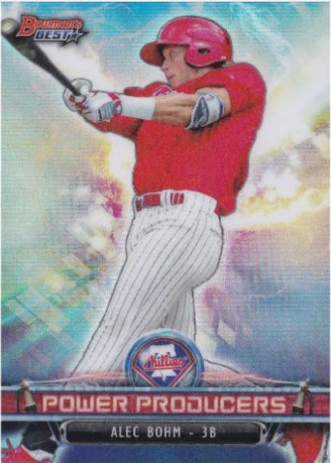 Future Watch: Alec Bohm Rookie Baseball Cards, Phillies