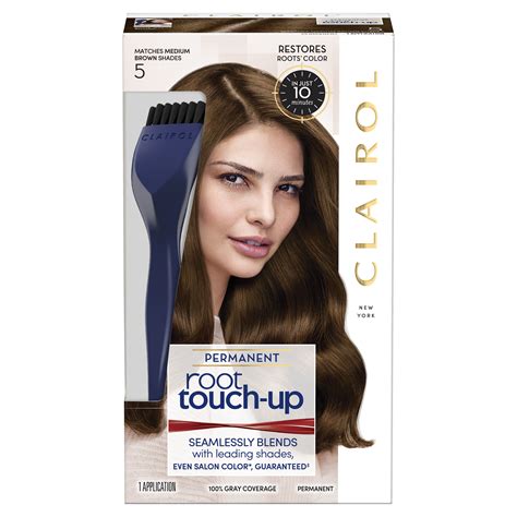 Clairol Root Touch-Up Permanent Hair Color, 5 Medium Brown - Walmart.com