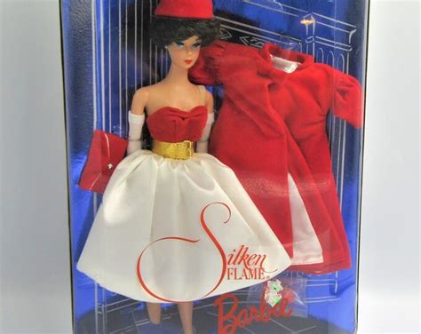 Barbie Doll Silken Flame Reproduction Of Original Brunette