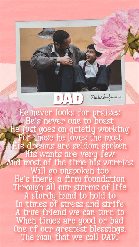 Fathers Day 2022 Poems Fathers Day Poem Best Wishes