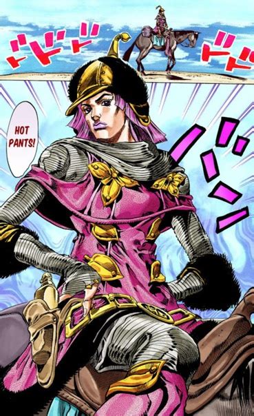 Arc Sbr Jojobamusic Stand User 「hot Pants」 Stand Name 「cream