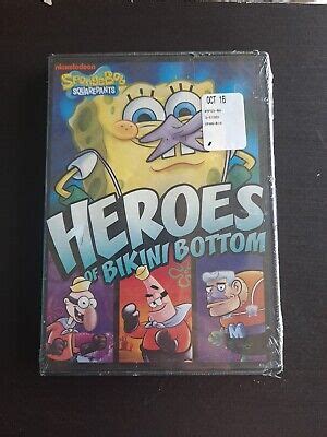 Heroes Of Bikini Bottom DVD 2011 Brand New Factory Sealed SpongeBob 97368350847 EBay