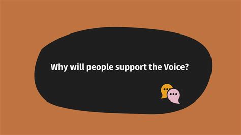 Why Will People Support The Voice