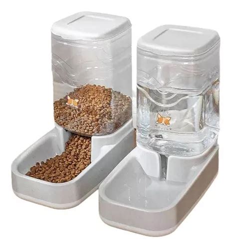 Pack De Dispensador De Agua Y Comida Para Perro Y Gatos 3 8l Cuotas