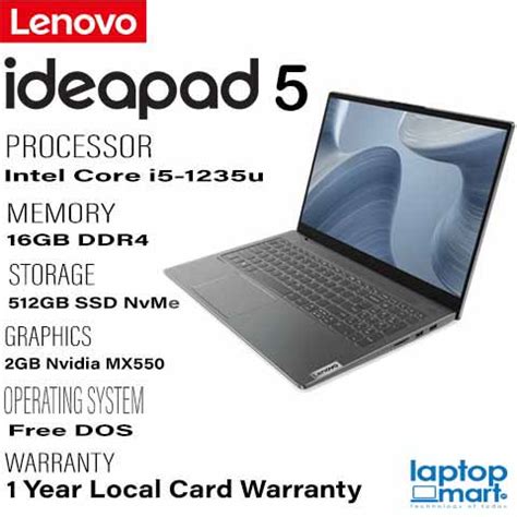 IdeaPad 5 15IAL7 | Intel® Core™ i5-12th Generation