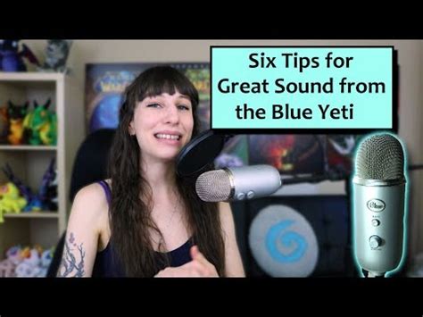 Blue Yeti Sound Test and 6 Tips for Setting up the Blue Yeti Microphone ...