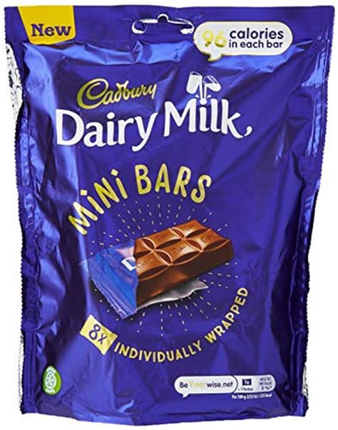 Cadbury Dairy Milk Chocolate Mini Bars Multipack 144g £2 At Amazon