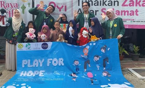 Play For Hope Menginspirasi Dan Bermain Bersama Anak Anak Panti Asuhan