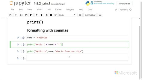 Comma Separated String Printing Introduction To Python Absolute