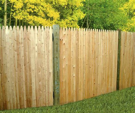 Cedar Custom And Stockade Wood Fence — Welcome To Good Day Fence