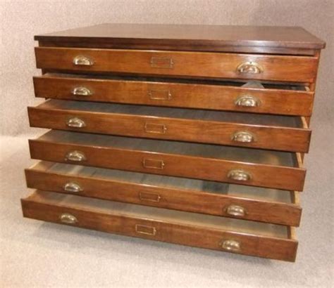 Vintage Plan Chest Map Drawers - Antiques Atlas