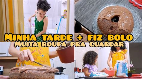 MINHA ROTINA DA TARDE UMA CRIANÇA FIZ BOLO DE CHOCOLATE FÁCIL