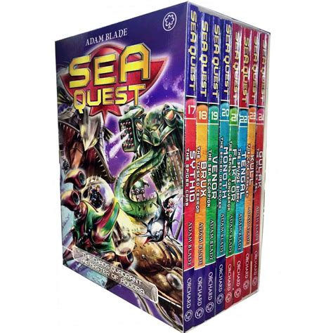 Sea Quest Series 5 And 6 Collection Adam Blade 8 Books Box Set Pack Sy