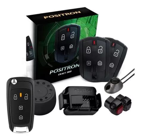 Kit Alarme Positron Exact Ex360 Chave Canivete Px80 Fox