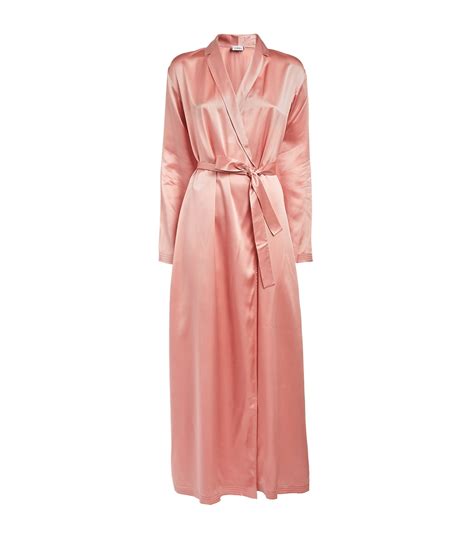 La Perla Silk Robe Harrods Us