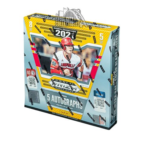 2021 Panini Prizm Draft Picks Baseball Hobby Box Steel City Collectibles