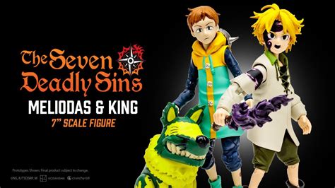 New The Seven Deadly Sins 7 Scale Figures Action Figure Showcase