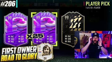 X Player Pick Packs Fut Birthdays Packed First Owner Rtg