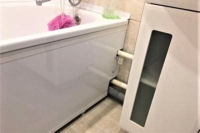 Экран под ванну с полками для хранения бытовой химии: откидная ...