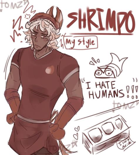 Shrimpo As A Human Dandys World In 2024