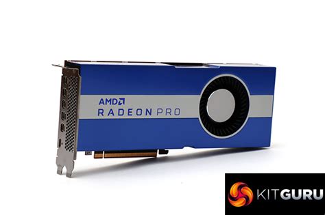 Amd Radeon Pro W5700 Professional Graphics Card Review Kitguru