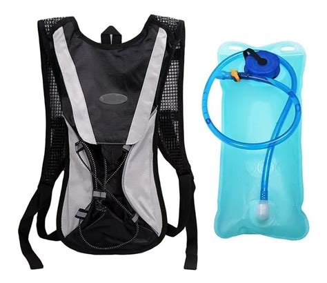 Mochila Hidratação Impermeável C Bolsa D água 2 Litros Bike