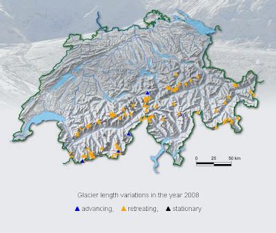 Online Diary: DISTRIBUTION OF GLACIERS IN ALPS