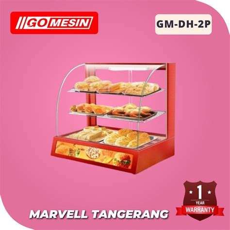 Jual Etalase Penghangat Makanan Gm Dh P Showcase Warmer Food Display