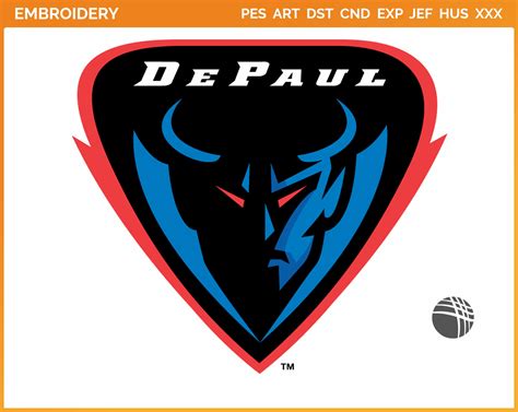 DePaul Blue Demons - Alternate Logo (1999) - College Sports Embroidery ...