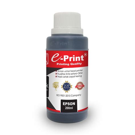 Jual Tinta Printer Epson E Print Reguler 200ml Shopee Indonesia