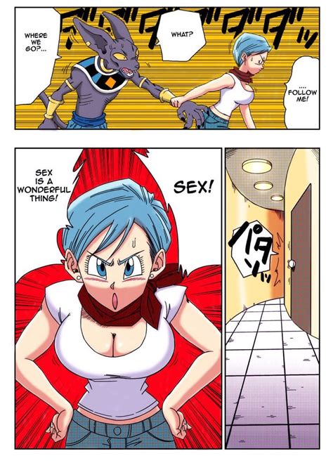 Dagonball Beerus Bulma Doujin Full Color Dragon Ball Super Hentai Color